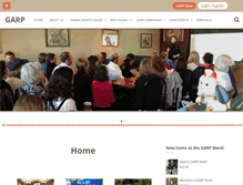 Tablet Screenshot of garpga.org